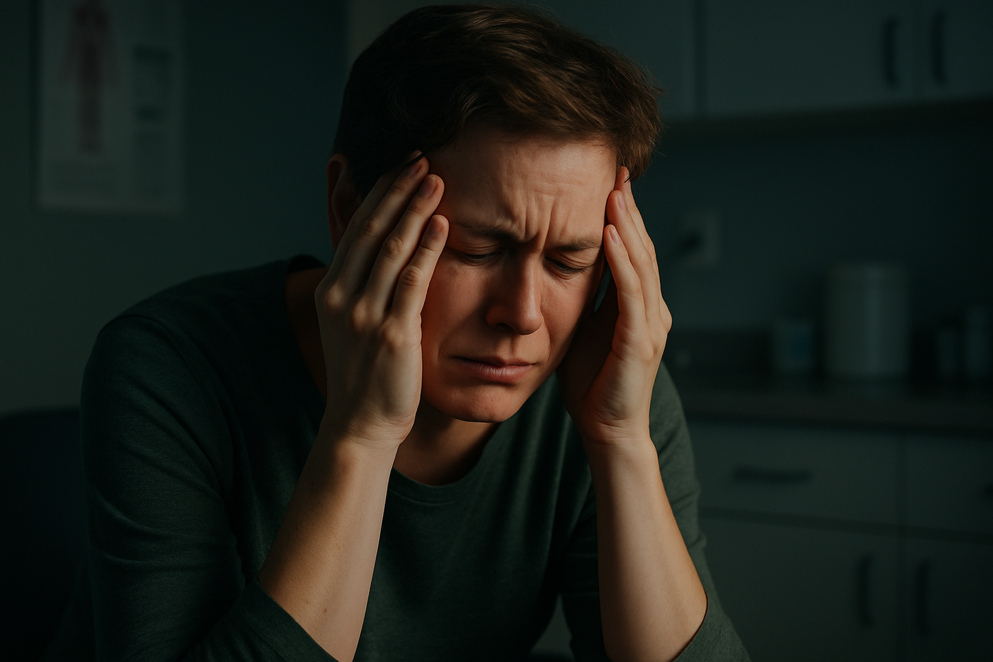 patient with migraine